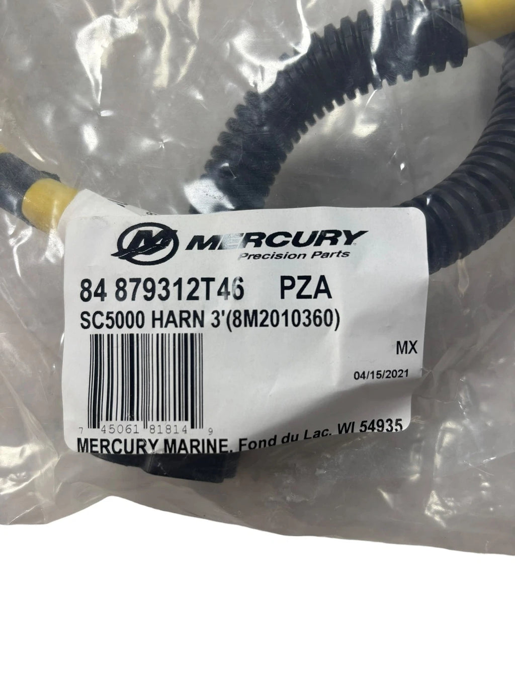 3' Harness for Mercury (8M2010360, SC5000, 84879312T46)