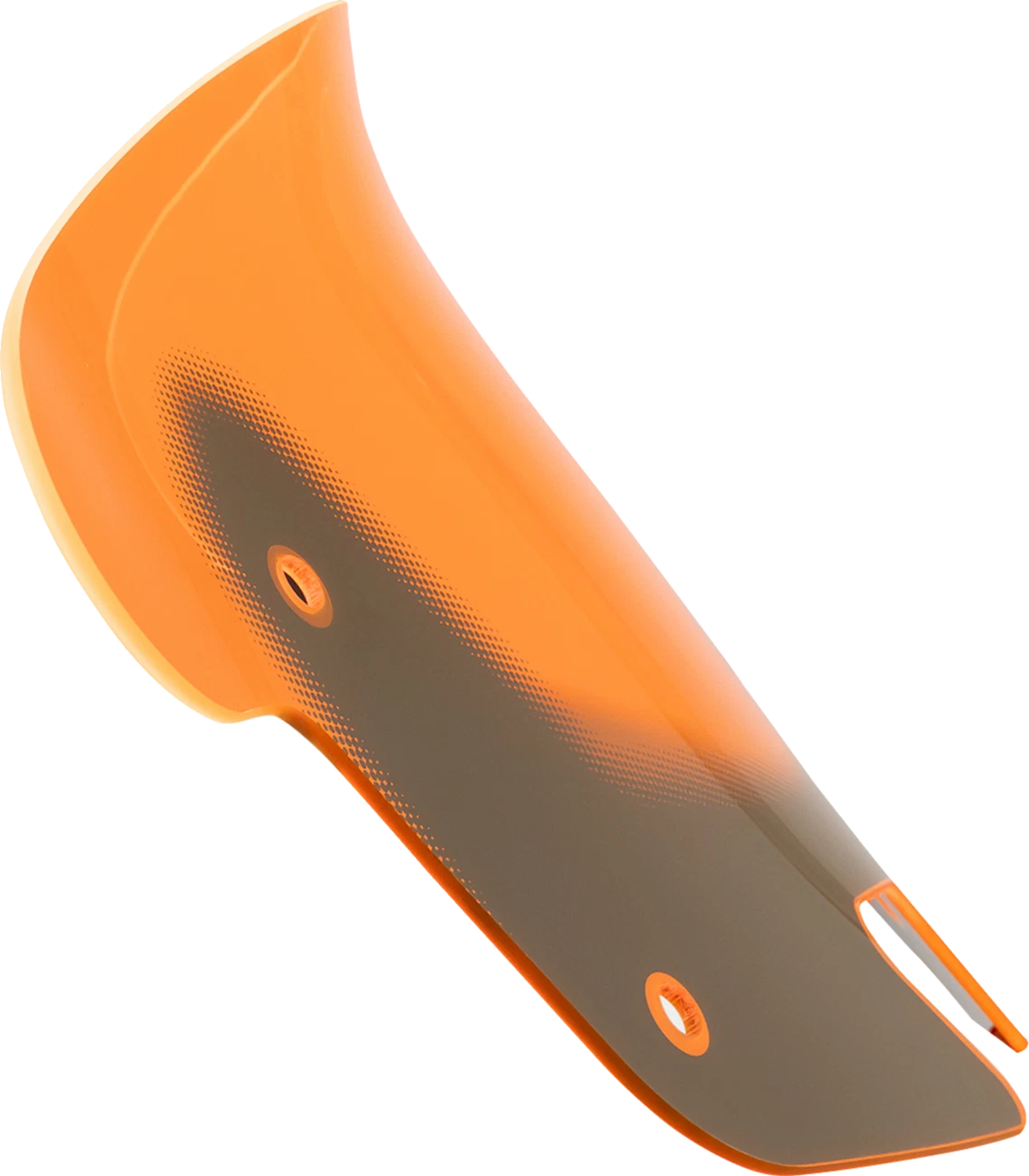 Klock Werks 10" Kolor Flare Windshield for Harley Davidson (2014–2023) - Orange Ice KWW-04-0632