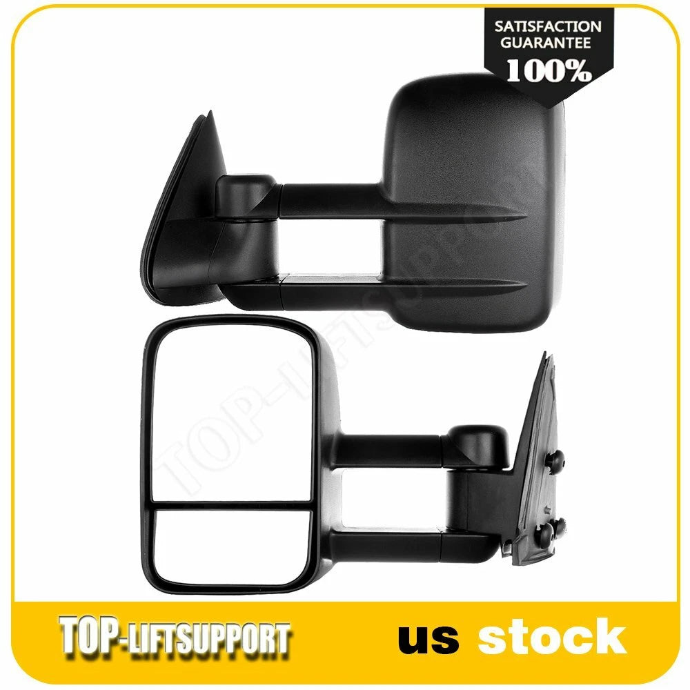 Manual Towing Side Mirrors for Chevy Silverado 1500/2500/HD/3500 (1999–2007)