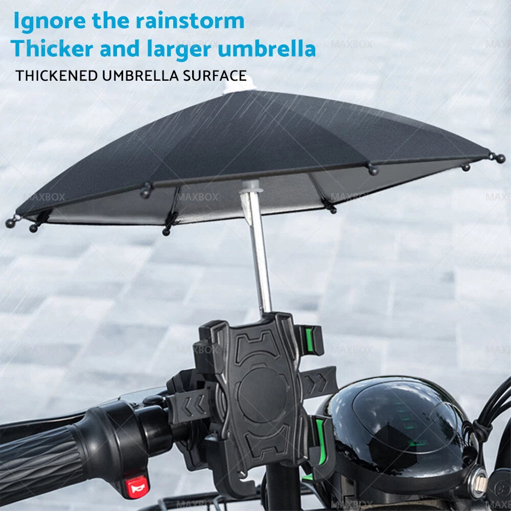Phone Holder Mini Sunshade Umbrella for Universal Use (360 Rotation)