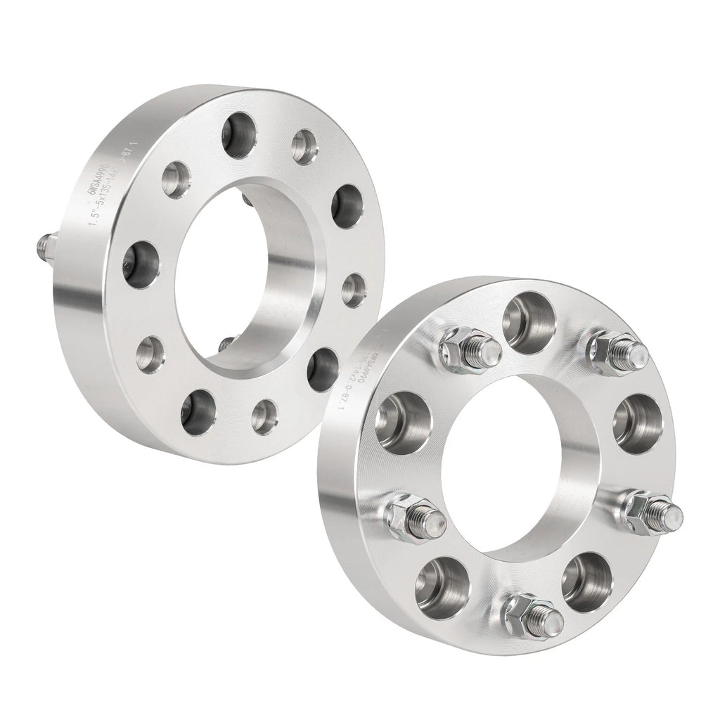 1.5" Wheel Spacers for 2002–2004 Ford F-150 (5x135, 87.1mm, M14x2)