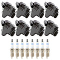 Set of 8 Ignition Coils & Spark Plugs for Chevrolet Suburban 1500 (1999–2006)