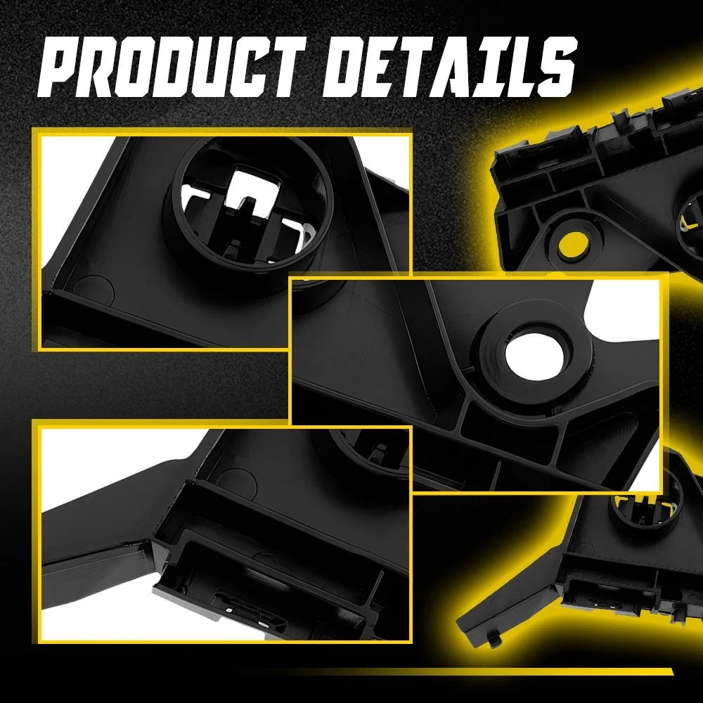 2X Front Bumper Fender Brackets for Ford Taurus Police (2010–2019) FO1043153 V
