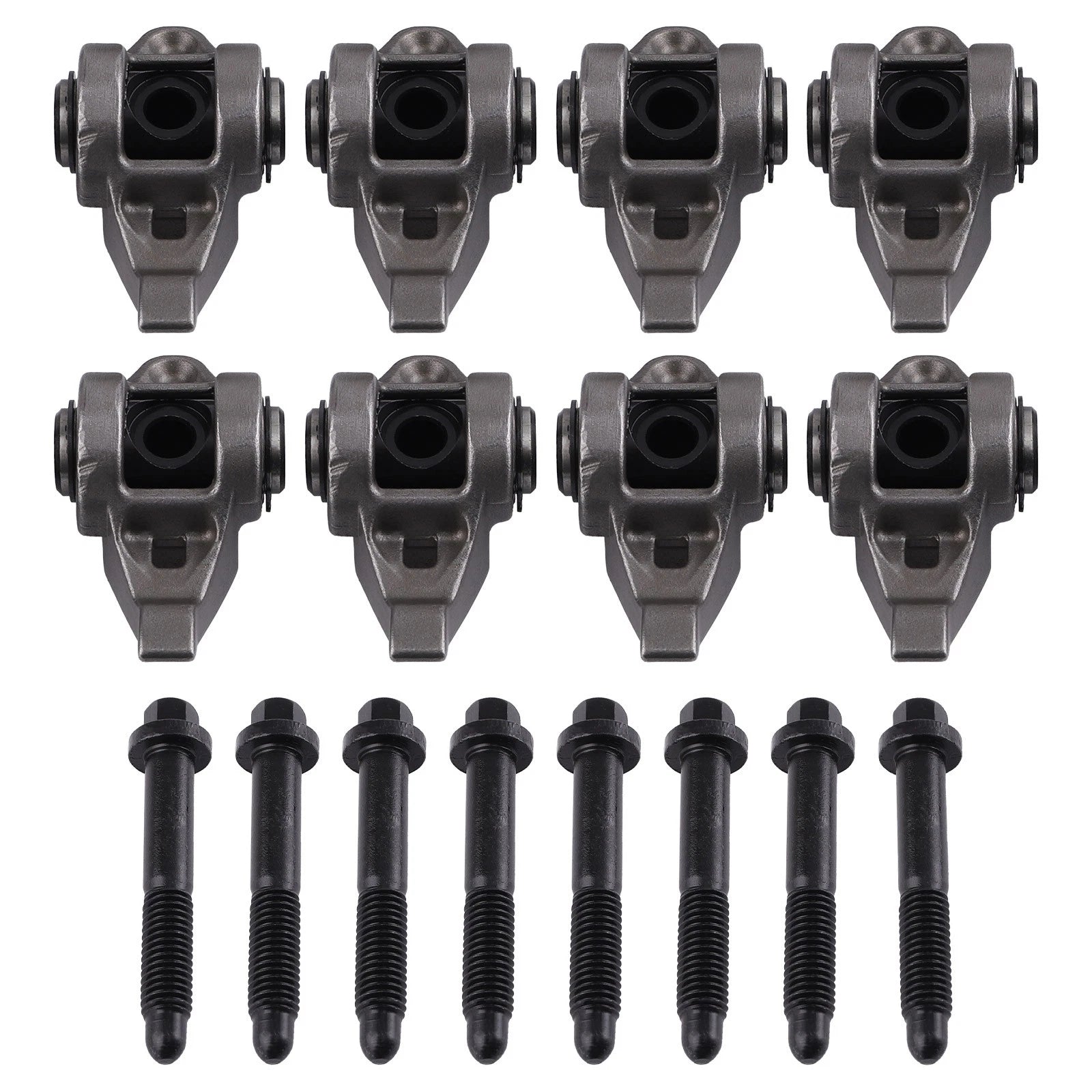 8 Rocker Arms with Trunion Kit for 4.8 5.3 5.7 6.0 Engines LS1 (1999–2006) 12569167 10214664