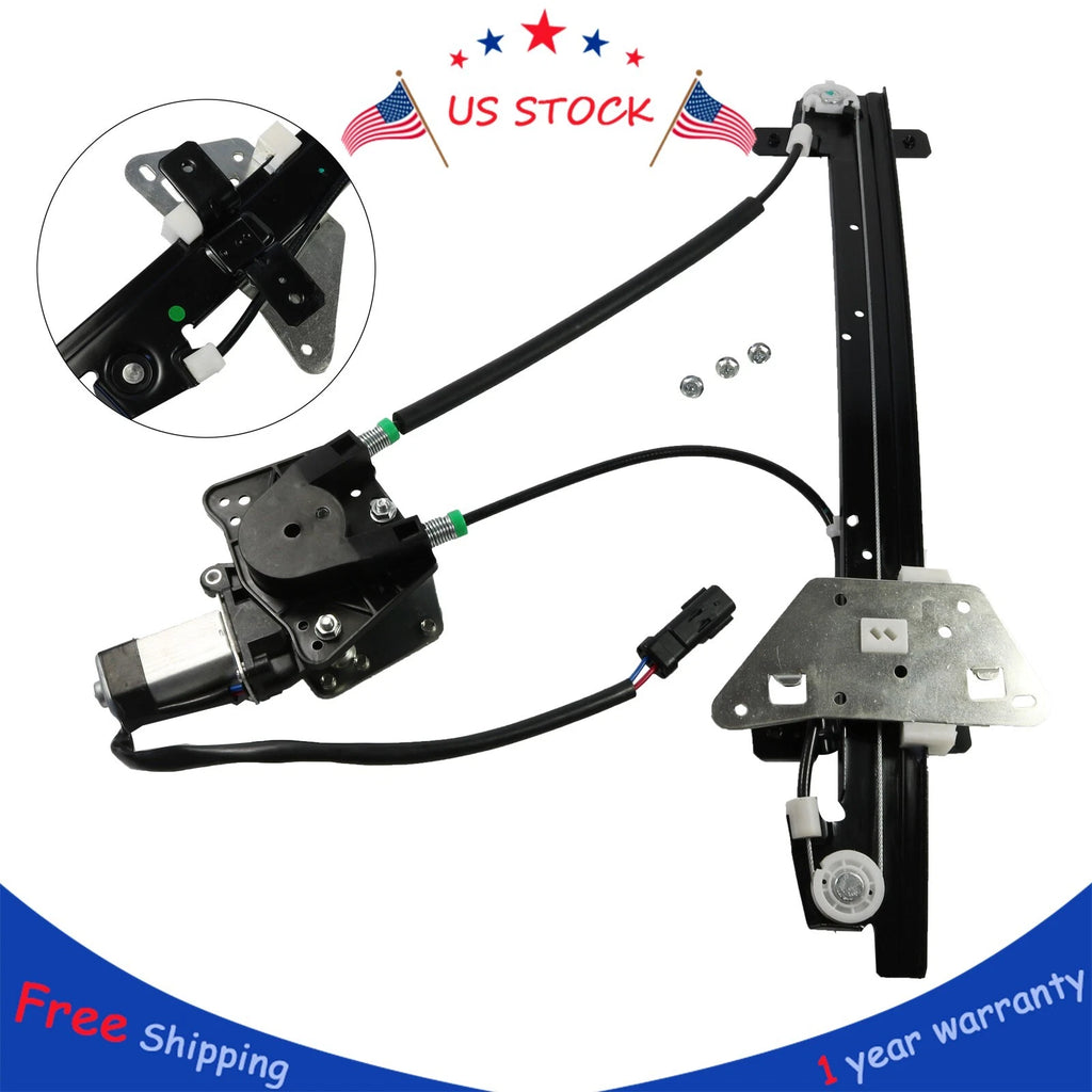 Front Driver Power Window Regulator with Motor for Dodge Durango Dakota (1998–2004)