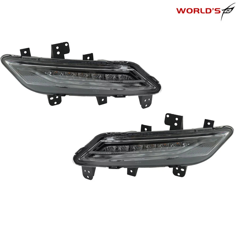Pair Front LED Fog Lights for Lincoln MKZ (2013–2016)