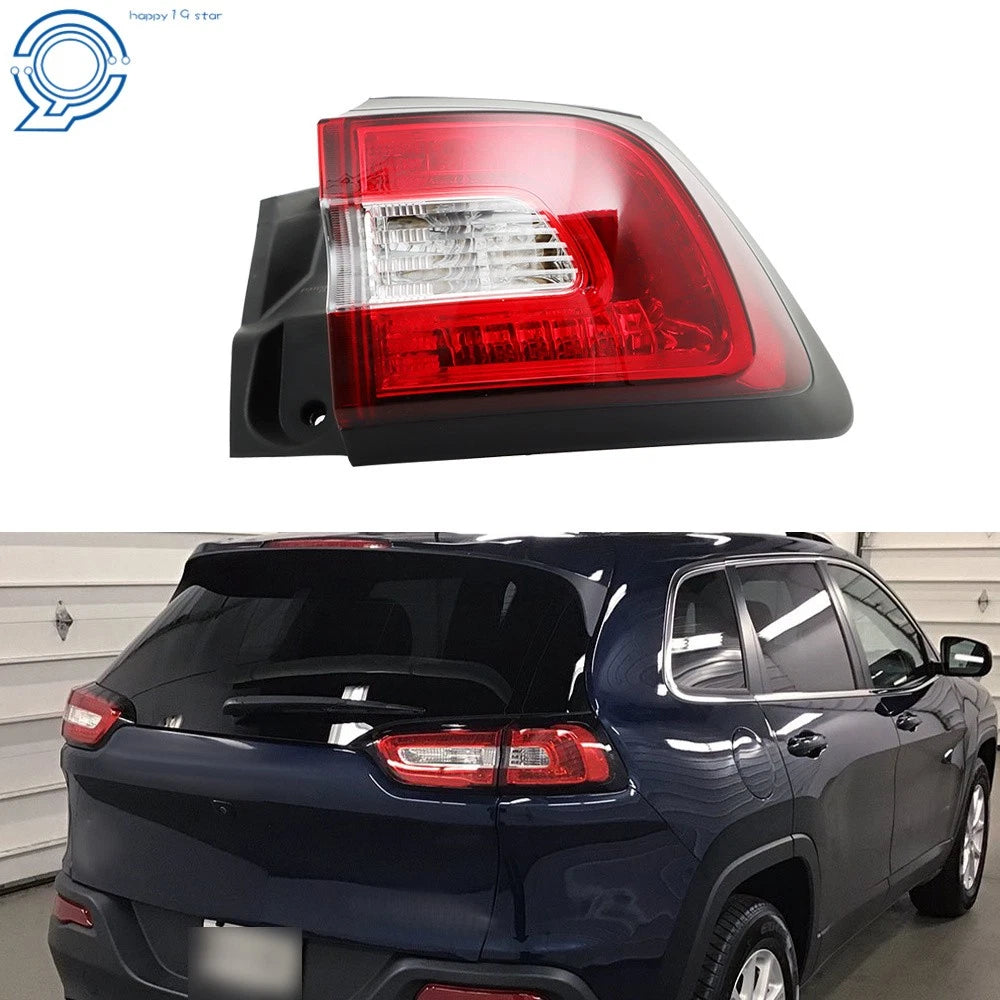 Tail Light Assembly for Jeep Cherokee (2014–2018) Clear Outer Right Side