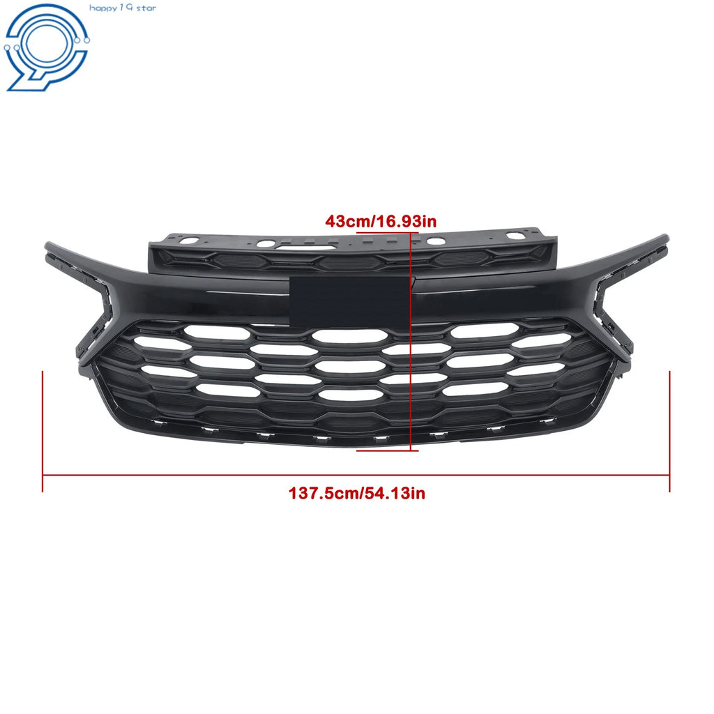 Gloss Black Front Bumper Grille for Chevrolet Trailblazer (2024-2026)