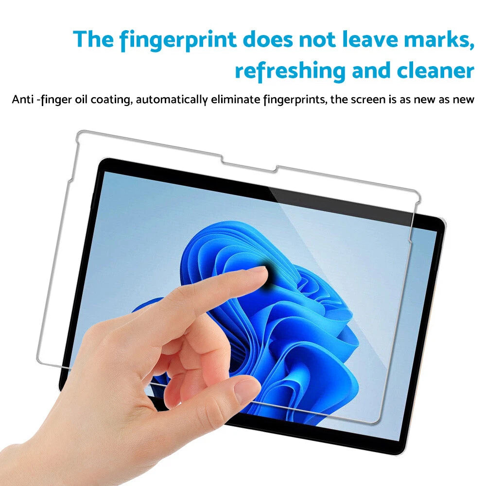9H Tempered Glass Screen Protector for Microsoft Surface Pro 8 9 (2021–2023)