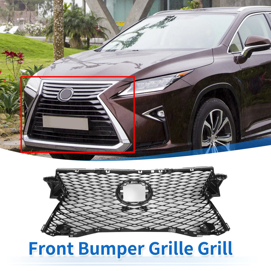 Front Upper Hood Bumper Grille for Lexus RX 350L (2018–2019) No. 53111-0E210