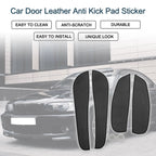 Set of 1 Car Door Leather Anti Kick Pad Sticker for BMW 3 Series (2009–2012)