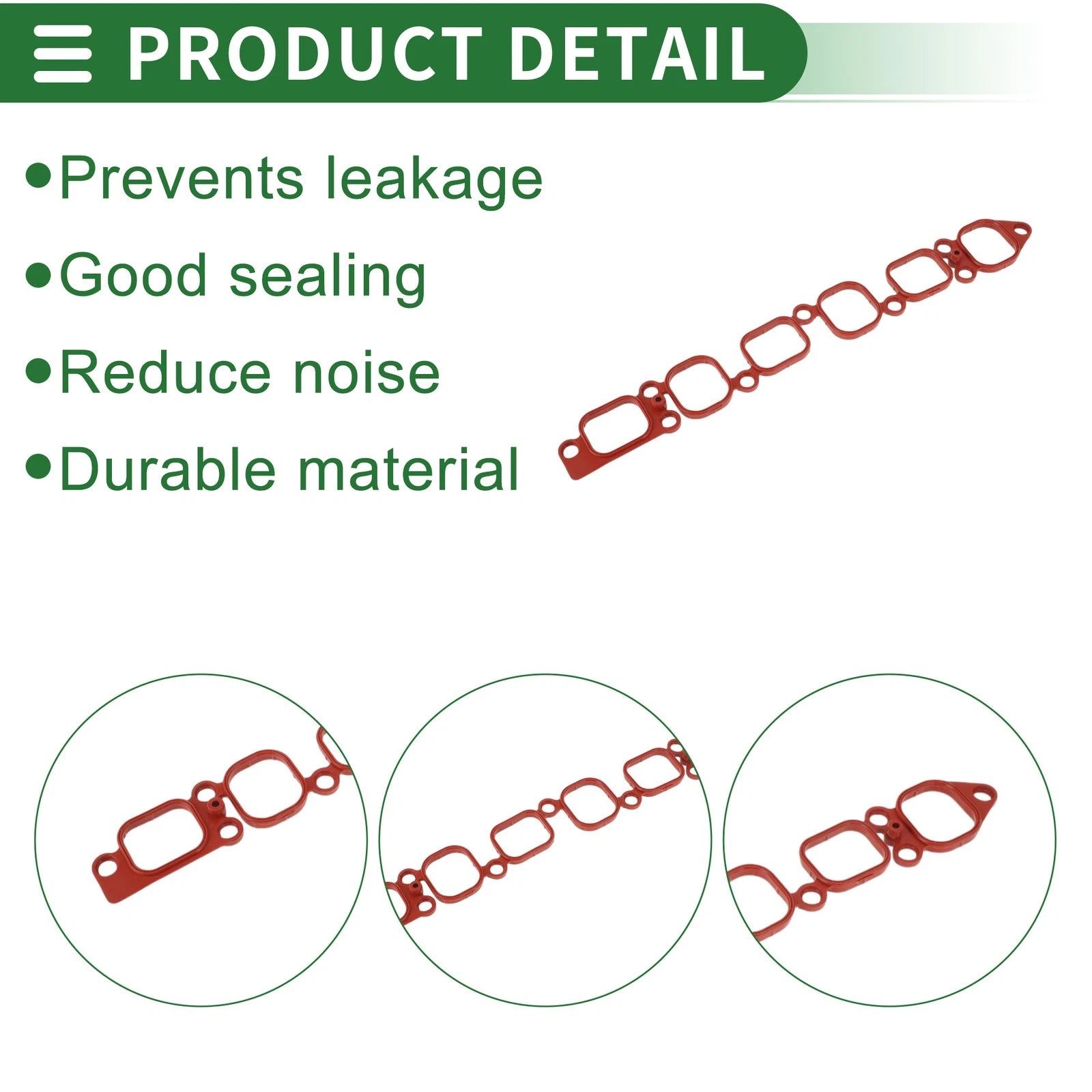 Engine Intake Manifold Gasket for Volkswagen Jetta (2002–2004) No. 022133237A