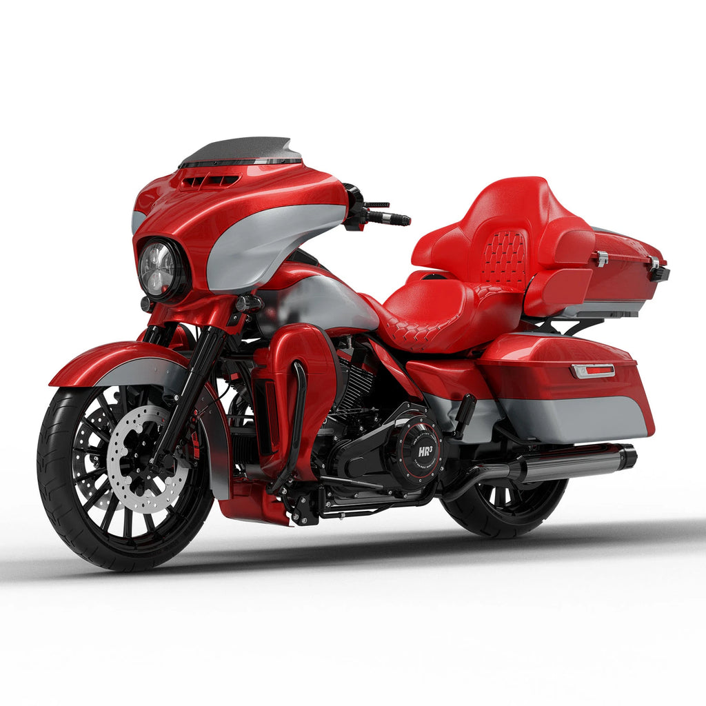 Fairings Bodywork for Harley Electra Glide (2014–2024) Wicked Red/Barracuda Silver