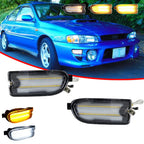 Clear Sequential Switchback LED Signal Lights for Subaru Impreza (1999–2001)
