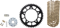 Vortex Chain and Sprocket Kit for BMW S1000RR (2010–2023) CKG7615, Gold
