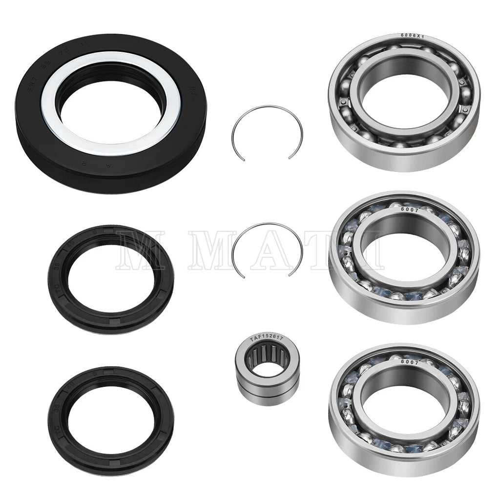 Rear Differential Bearing Seal Kit for Honda Foreman 500 520 4x4 (2012–2024)