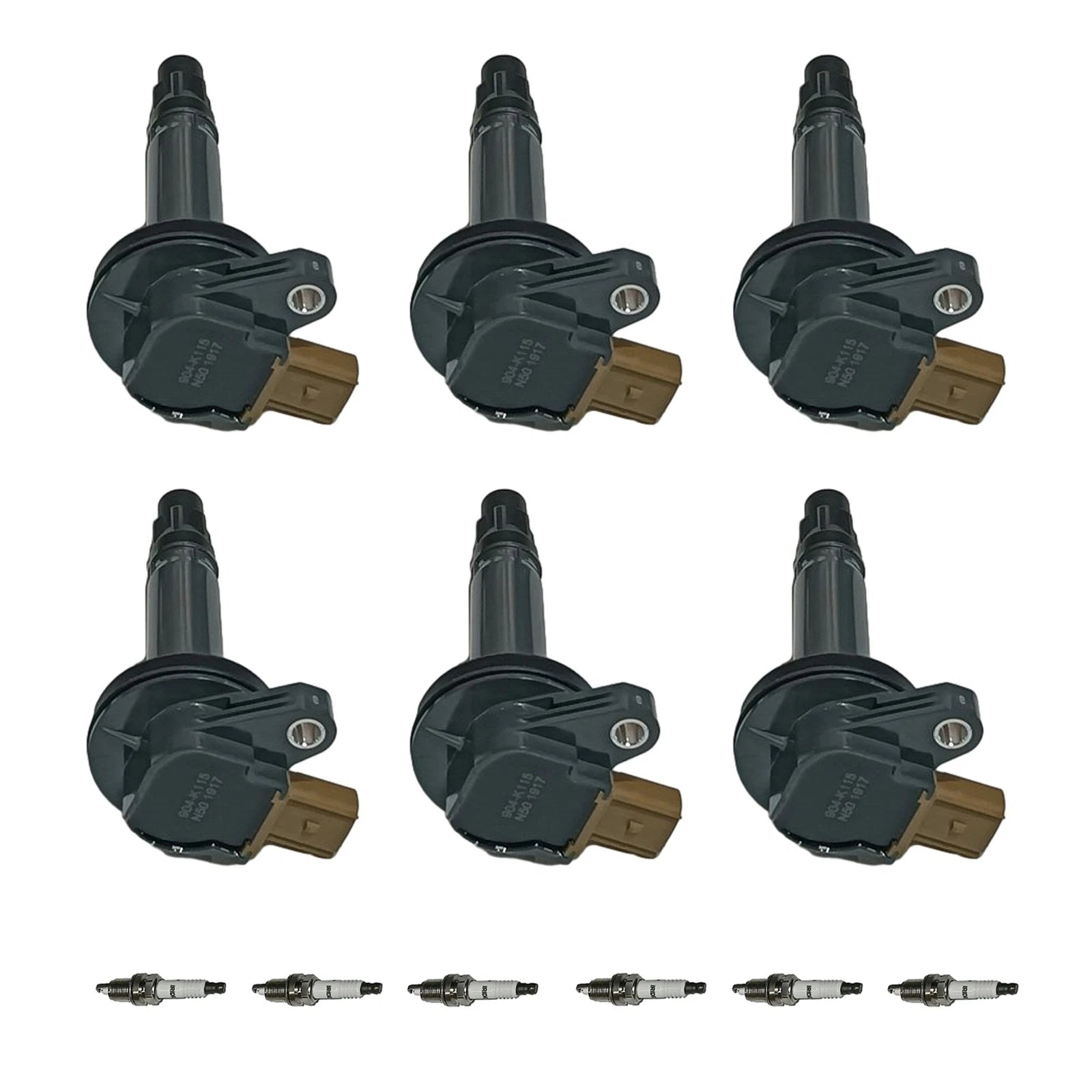 6X Ignition Coil & Spark Plug for Ford F-150 Transit (2015–2020)