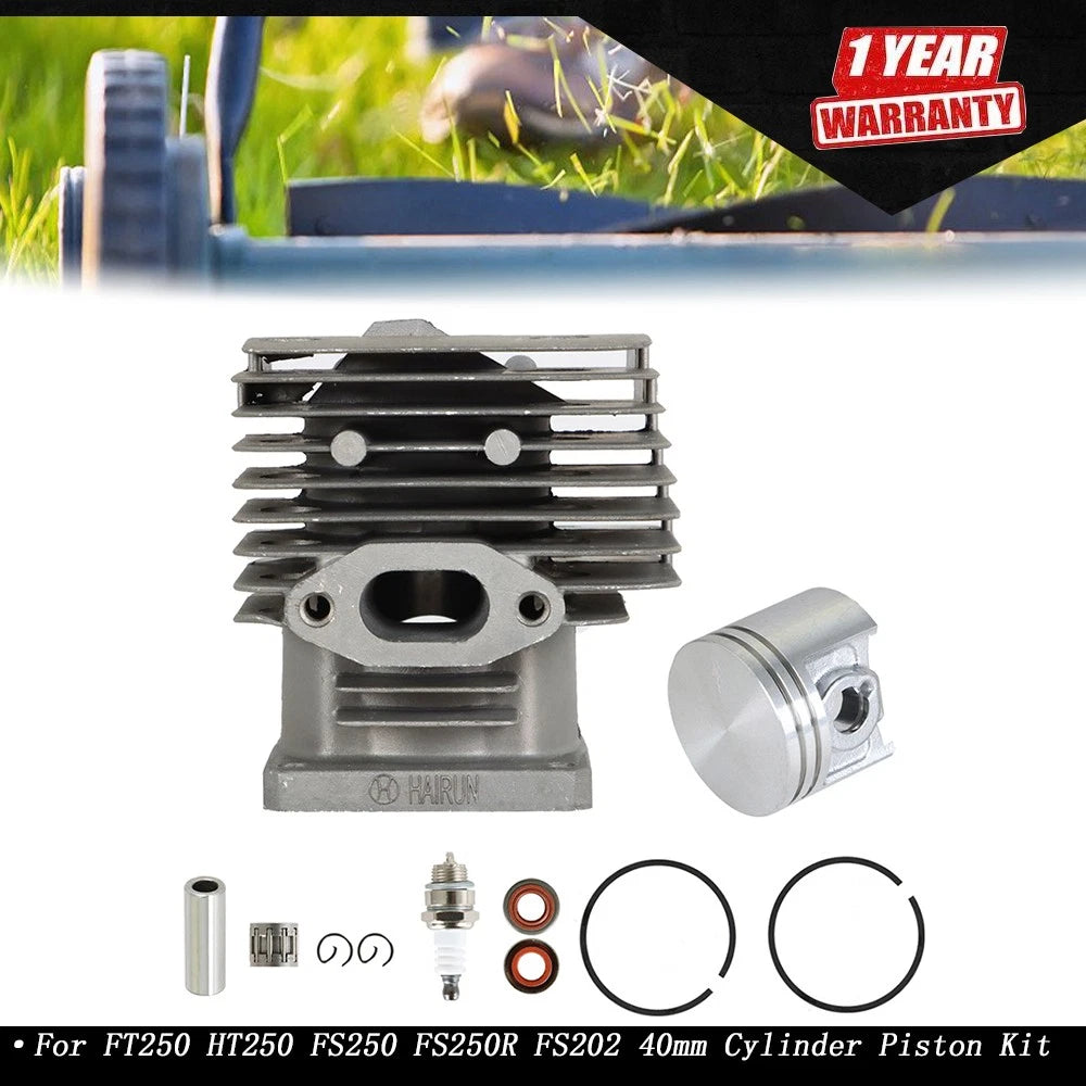 Piston Kit for Stihl FT250 HT250 FS250 FS250R FS202 (40mm)