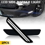 Smoke Len White LED Side Marker Light for Ford Mustang (2010–2014)