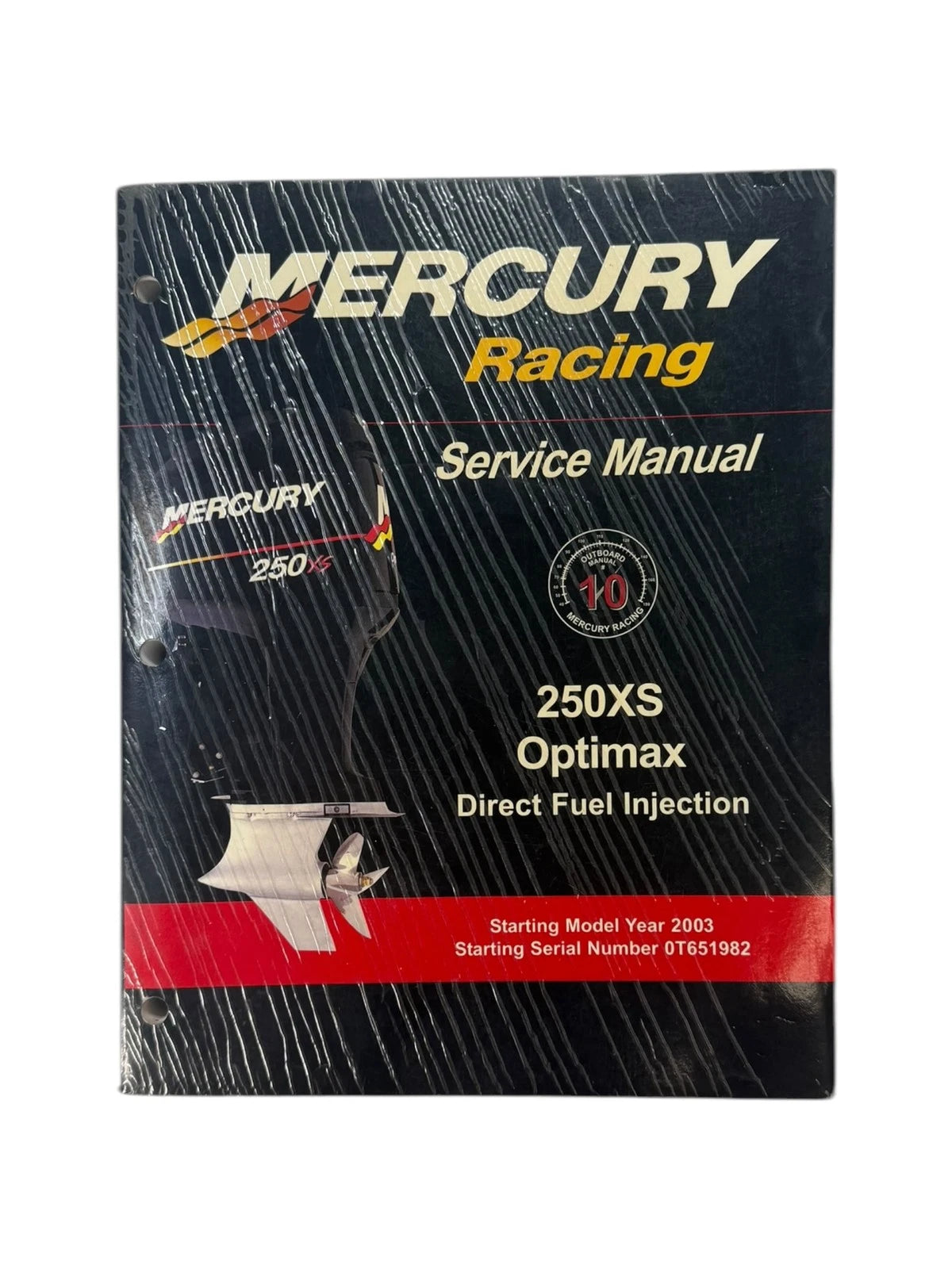 Mercury Racing Service Manual 250 XS Optimax Direct Fuel Injection (2003)