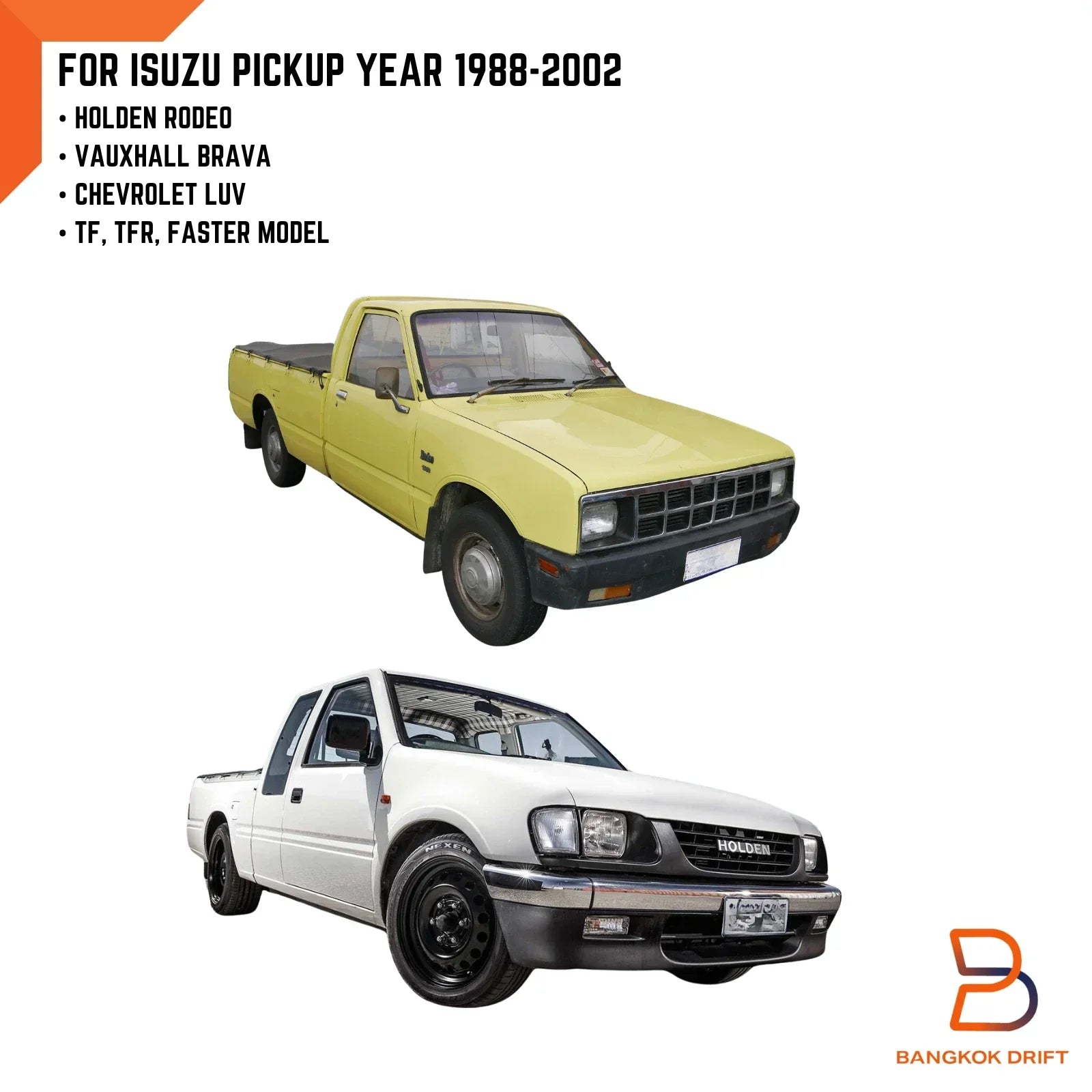 Front Door Weatherstrip Rubber Seal for Holden Rodeo TF (1988-2003)
