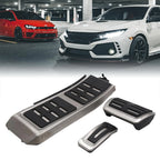 3Pcs Accelerator Brake Rest Foot Pedals Pad Set for Audi A4 B8 S4 (2008–2016)