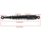 Black Shocks for Honda S65 CL/CT70 XL75 CL/CM/S90 CM91 (1970–1979)