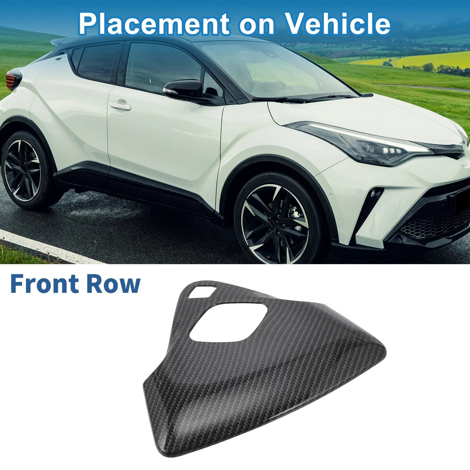 1 Pc Headlight Trim Bezel for Toyota C-HR (2017–2021)
