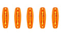 LED Cab Roof Marker Lights Amber for Freightliner Cascadia (2008–2024)
