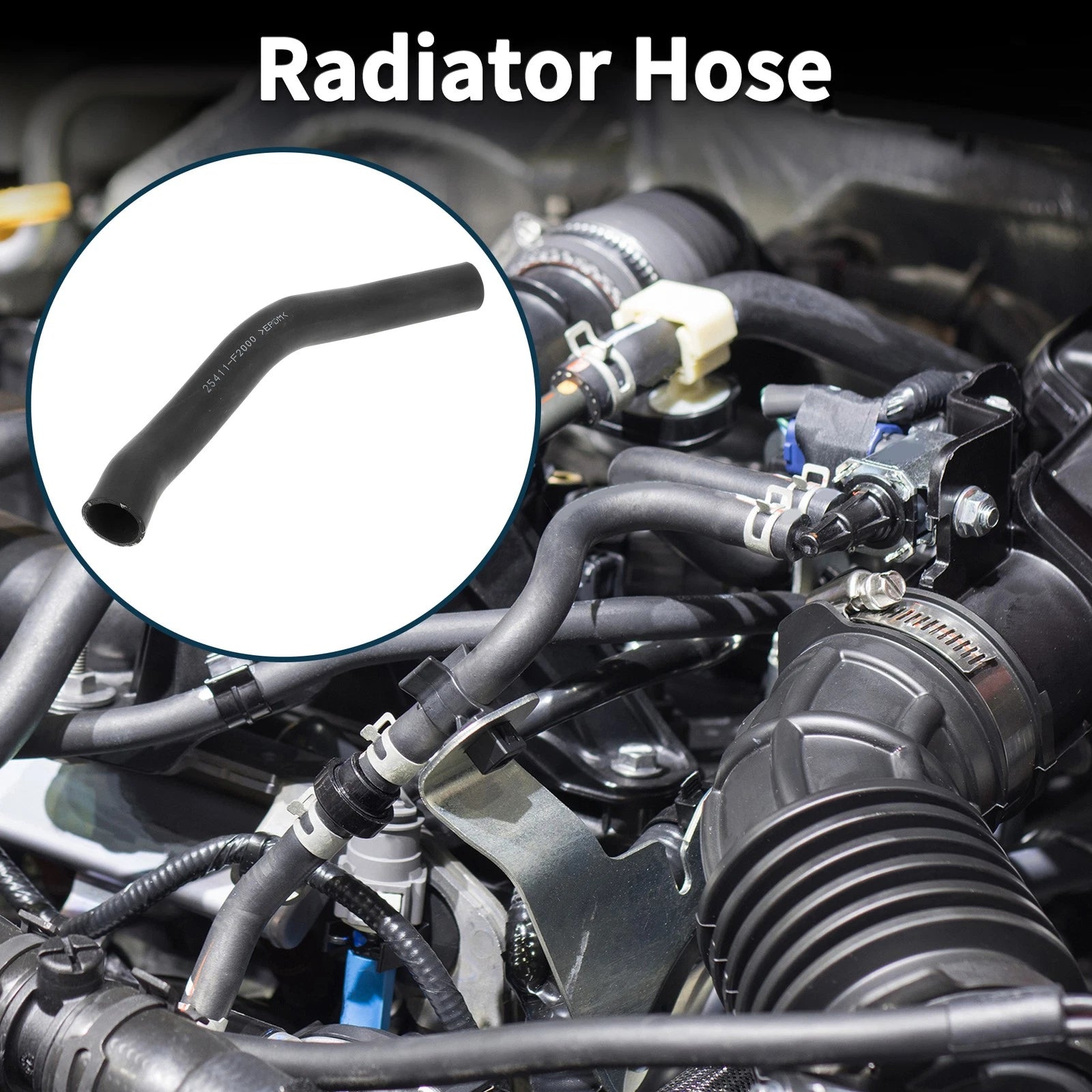 Radiator Hose No. 25414F2000 for Hyundai Elantra (2015–2020)