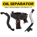 Crankcase Vent Oil Separator Kit for VW Passat Tiguan CC EOS (2009–2016)