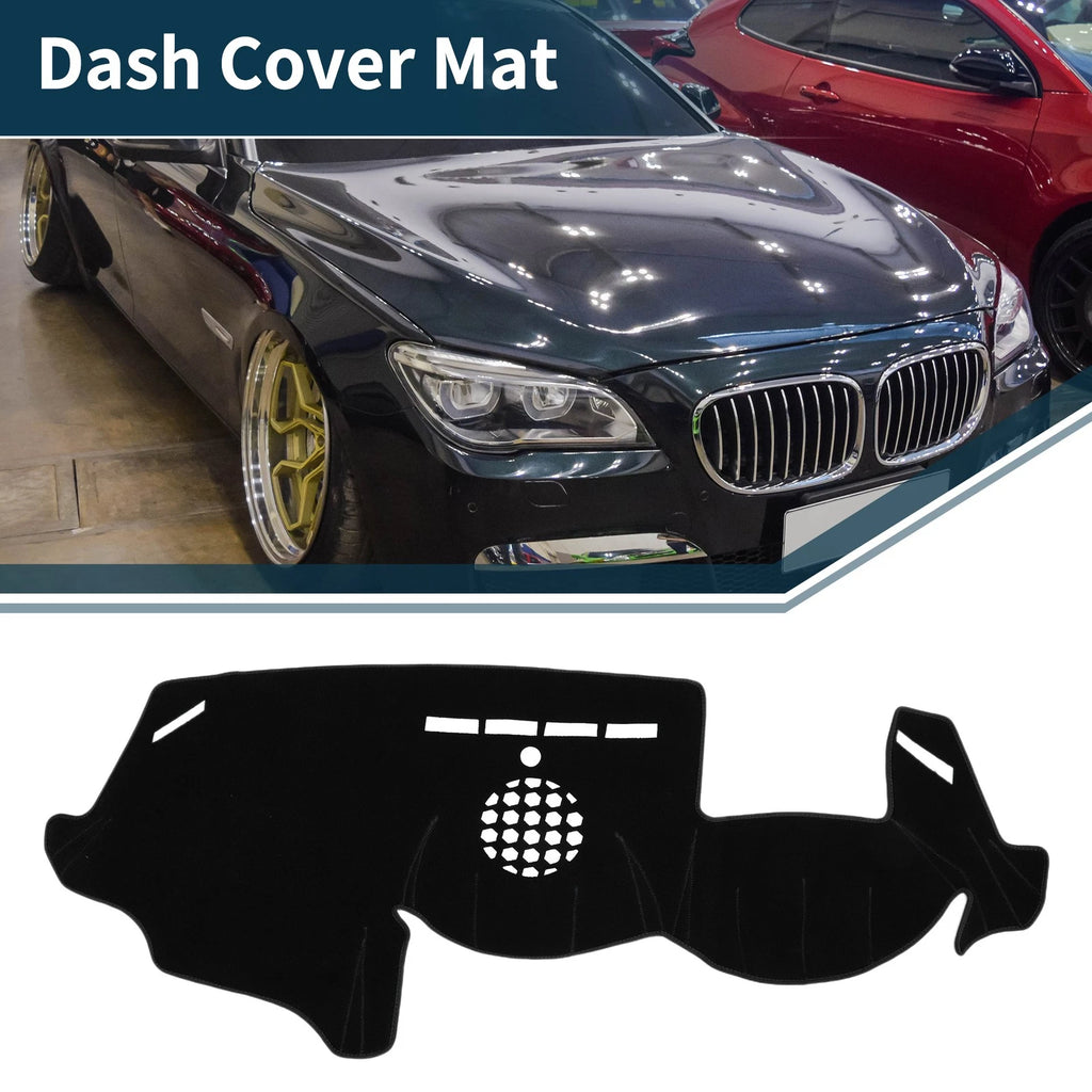 Dashboard Cover Mat for BMW 6 Series (2003–2010) Sun Protector Black