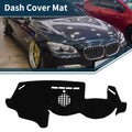 Dashboard Cover Mat for BMW 6 Series (2003–2010) Sun Protector Black