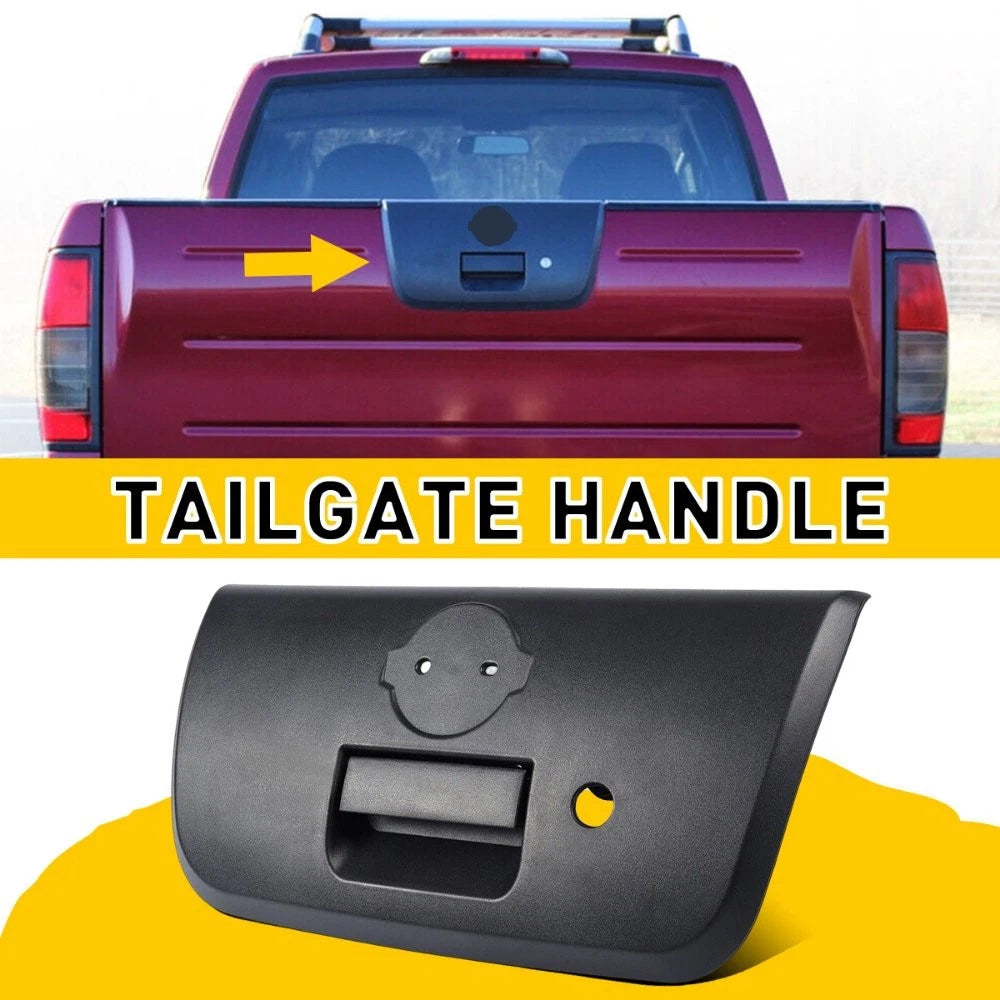 Tailgate Handle with Bezel & Keyhole for Nissan Frontier (2001–2004)