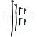 Set of 6 Tie Rod Adjusting Sleeves for Dodge Ram 1500 4WD (1998–1999)