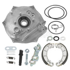 Rear Brake Plate Shoes Arm Rocker Cam Kit for Honda Rancher 420 TRX420FA (2014–2024)