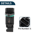 Mass Air Flow Sensor for Subaru Impreza Legacy (No. 16119 1F700)