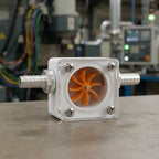Metal Water Flow Monitor for Engraving Machine Spindle
