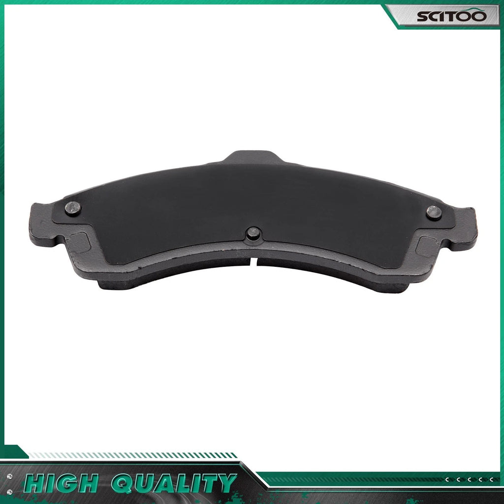 Front Brake Calipers and Ceramic Pads Kit for GMC Envoy (2002–2005)