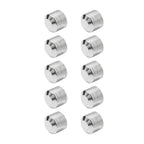 10 x Engine Cover Bolts Screw Caps CNC for Harley Twin Cam Dyna Softail Chrome