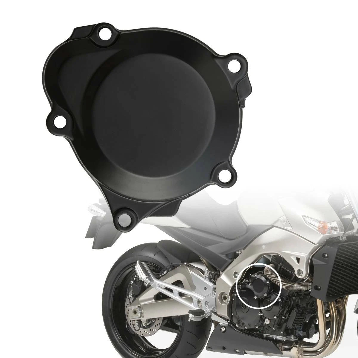 Engine Starter Cover Crankcase for Suzuki GSXR1000 (2001–2008), GSXR750 (1996–2005)