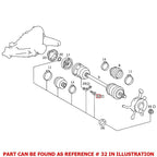Genuine OEM Screw 0019906912 for Mercedes-Benz