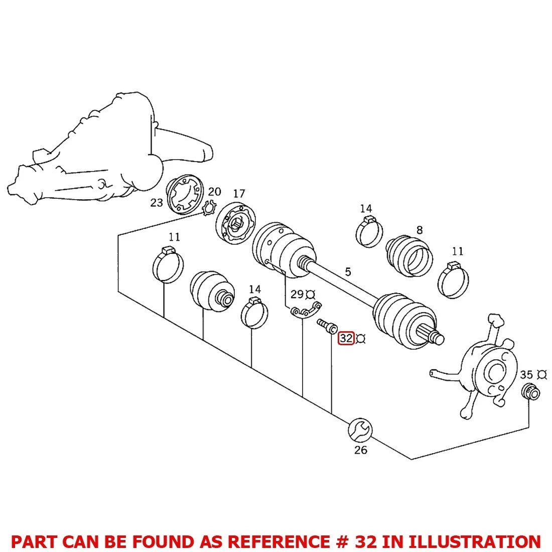 Genuine OEM Screw 0019906912 for Mercedes-Benz