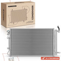 A/C Condenser with Receiver Drier & Bracket for Kia Spectra (2004–2009)