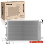 A/C Condenser with Receiver Drier & Bracket for Kia Spectra (2004–2009)