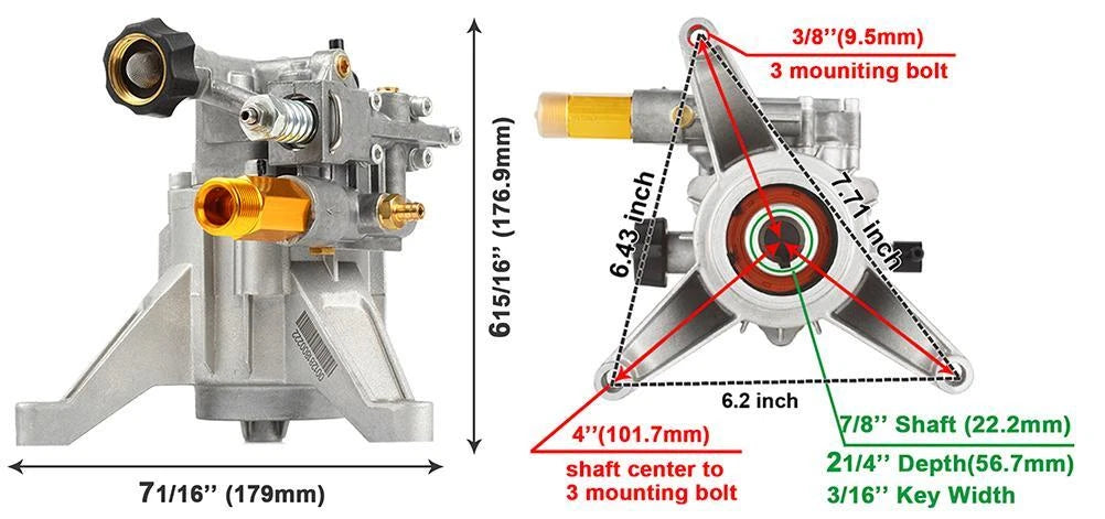 Pressure Washer Pump for Universal 2700 PSI