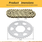 X-Ring Drive Chain & Sprockets for Polaris Trail Boss 330, 325, Trail Blazer 330