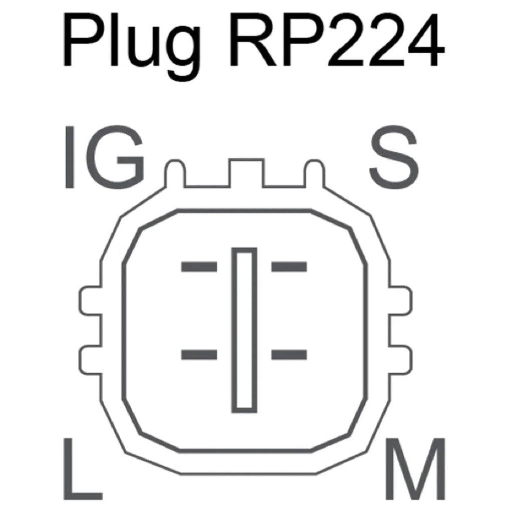 Alternator Toyota Prado GRJ120 V6 4.0L 1GR-FE Petrol (2003–2009)