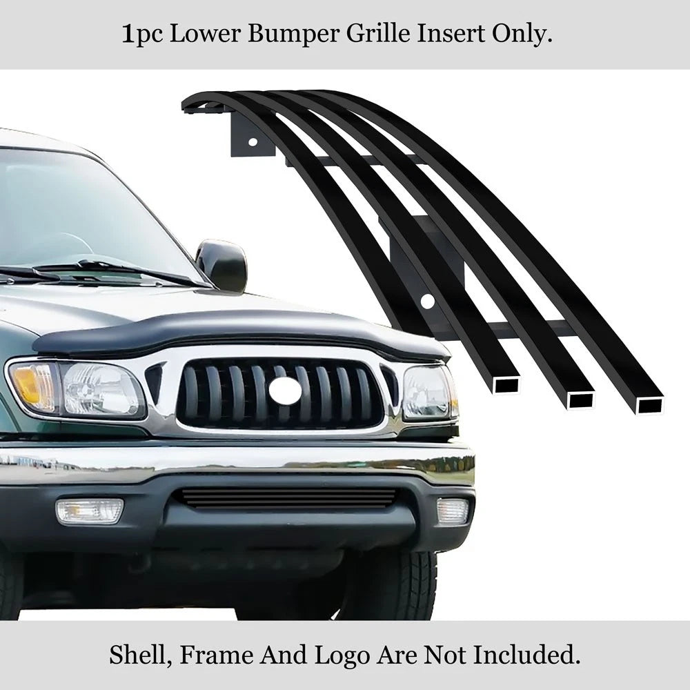 Stainless Black Billet Grille for Toyota Tacoma Prerunner 4WD (2001–2004)