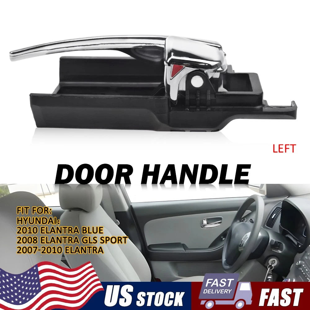 Interior Door Handle for Hyundai Elantra (2007–2010) LH Chrome